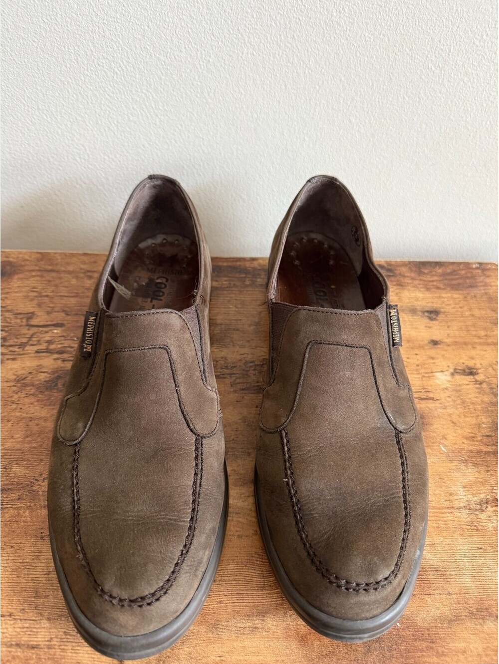 Women's Mephisto Cool-Air Suede Leather Loafers - Size US 10